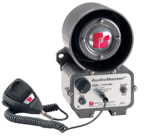 Interfono para uso intensivo - 310-MV-MNC - FEDERAL SIGNAL - de audio / de pared