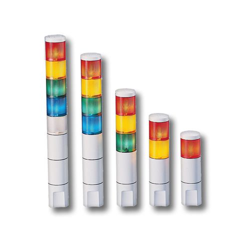 Columna de señalización LED - MSL series - FEDERAL SIGNAL - de flash intermitente / de 2 colores / de 3 colores
