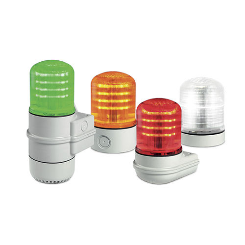 Luz giratoria permanente - SLM100 - FEDERAL SIGNAL - de destellos / LED / 12 V CA