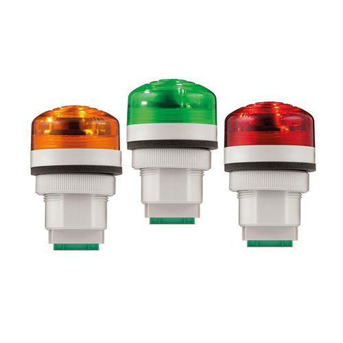 Avisador luminoso de destellos - PMC series - FEDERAL SIGNAL - LED / 12 V CA / 24 V CA