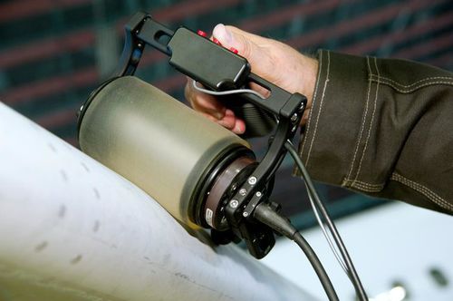 Sistema de inspección por ultrasonidos - RotoArray - Waygate Technologies - portátil / robusto