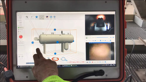 Software de creación de gemelo digital - 3D LOC - Waygate Technologies - para la gestión del rendimiento / de mando / de filmación de inspección