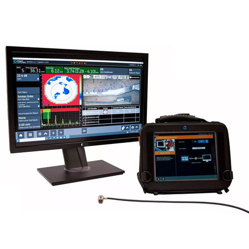 Detector de defectos con transductores múltiples - SpotVision - Waygate Technologies - con focalización total / para END / portátil