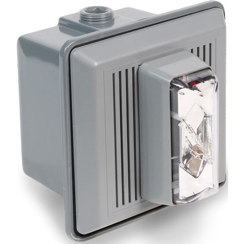 Claxon de alarma de incendio - 860 series - EDWARDS SIGNALING - con avisador luminoso de xenón