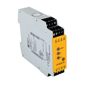 Relé de seguridad de parada de emergencia - INT-22.5R1-24 - EDWARDS SIGNALING - 3NA / en riel DIN