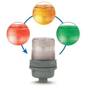 Indicador de estado - 105XBRi series - EDWARDS SIGNALING - luminoso / LED / integrado
