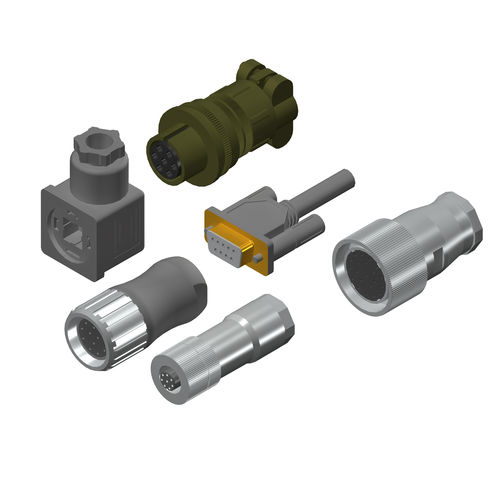 Conector de datos - Hohner Automaticos - hembra / macho / industrial