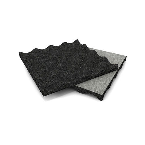 Material aislante frente a los ruidos de impacto - REGUPOL sound and drain 22 - REGUPOL BSW GmbH - de elastómero / en material compuesto / de poliuretano