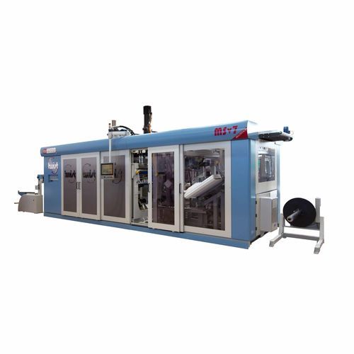 Termoformadora alimentada por rodillo - TWIST 700 - WM Thermoforming Machines SA - PP / para la producción de vasos / automática