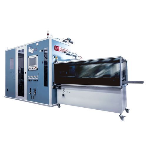 Termoformadora alimentada por rodillo - TWIST 300 - WM Thermoforming Machines SA - para la producción de vasos / automática