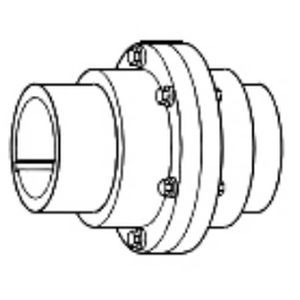 Acoplamiento de engranaje - GL52  - CENTA POWER TRANSMISSION - doble / de eje / con medida de par