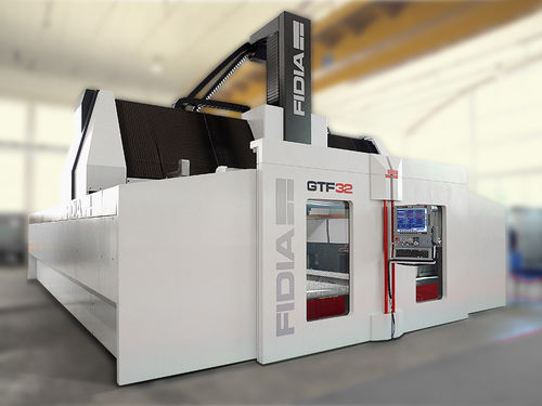 Centro de mecanizado CNC 5 ejes - GTF/L - FIDIA - vertical / de pórtico / para aluminio
