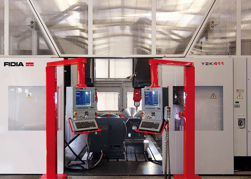 Fresadora CNC 5 ejes - Y2K series - FIDIA - vertical