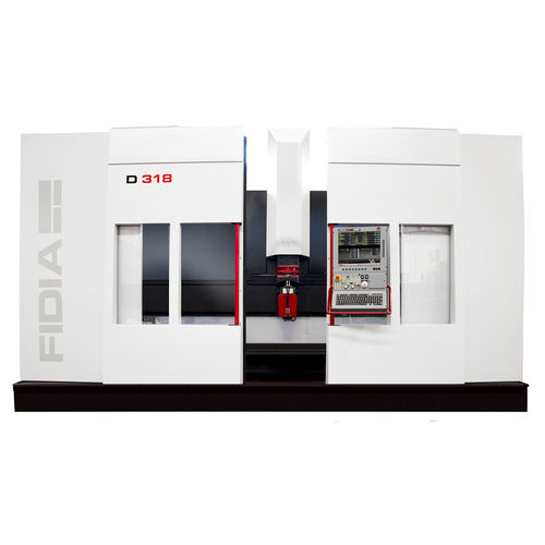 Fresadora CNC 5 ejes - D218/318/418 - FIDIA - vertical / de alta velocidad