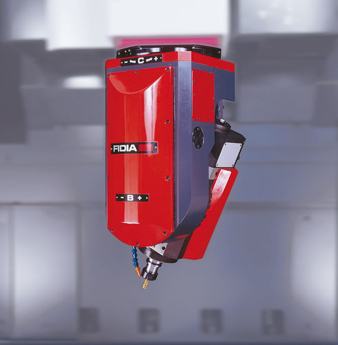 Cabezal de fresado de tiempos de trabajo - M5B/22-30 - FIDIA - birrotativo