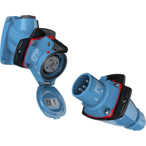 Enchufe y tomacorriente móvil - DSN1 - MARECHAL ELECTRIC - de pared / resistente al agua / IP67