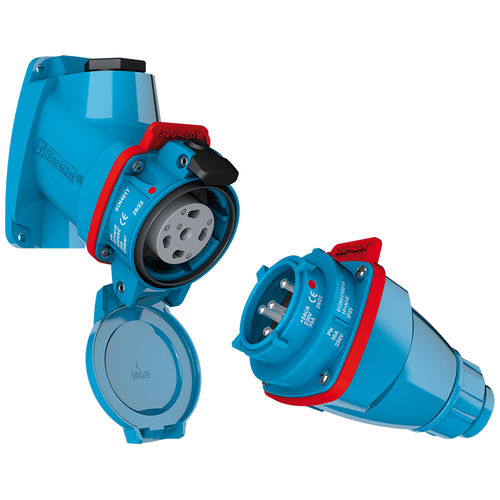 Enchufe y tomacorriente móvil - PN  - MARECHAL ELECTRIC - resistente al agua / reforzada / IP67