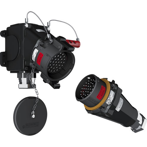 Conector de datos - DXN37C - MARECHAL ELECTRIC - de alimentación eléctrica / redondo / IP67