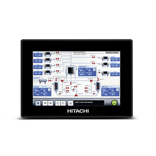 Interfaz hombre-máquina empotrable - EH-TP5 series - Hitachi Europe GmbH - con pantalla táctil / con teclado / 800 x 600