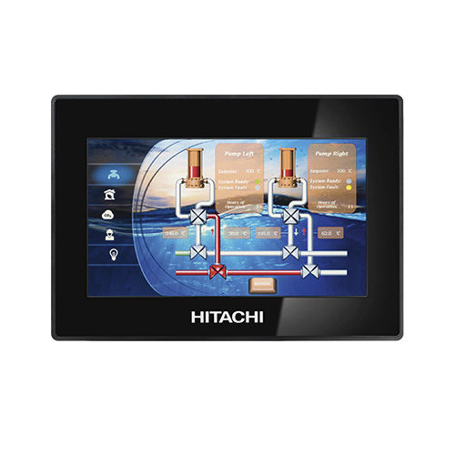 HMI con pantalla táctil resistiva - EH-TPS series - Hitachi Europe GmbH - empotrable / 800 x 480 / 480 x 272