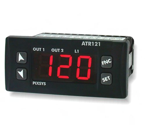 Controlador PID indicador - Pixsys ATR121 - Calex Electronics Limited - de 3 dígitos / para montaje sobre panel / compacto