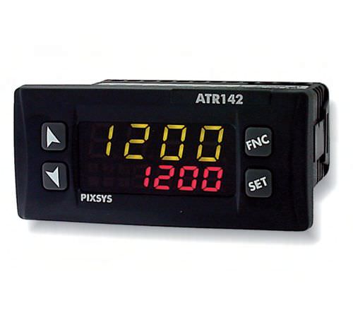 Controlador PID indicador - Pixsys ATR142 - Calex Electronics Limited - de 4 dígitos / para montaje sobre panel / compacto