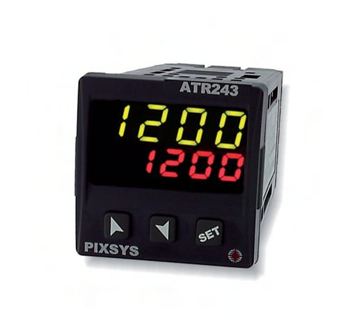 Controlador PID indicador - Pixsys ATR243 - Calex Electronics Limited - Modbus / para montaje sobre panel