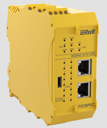 Sistema de seguridad para máquinas - Mosaic M1S COM  - REER - configurable / vía Ethernet