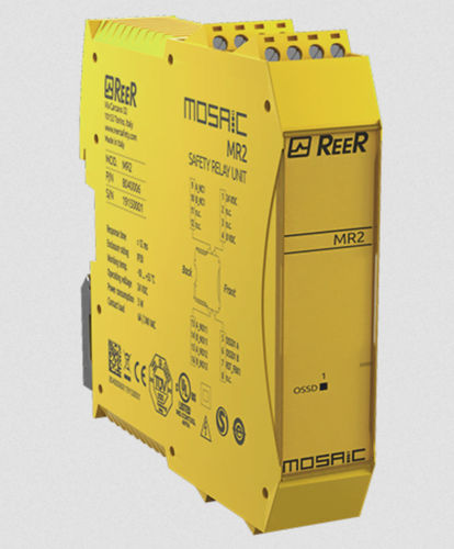 Módulo de extensión para relés de seguridad - MR series - REER - en riel DIN