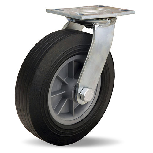 Ruedecilla giratoria - 4000 series - HAMILTON CASTER - con platino giratorio / doble / industrial
