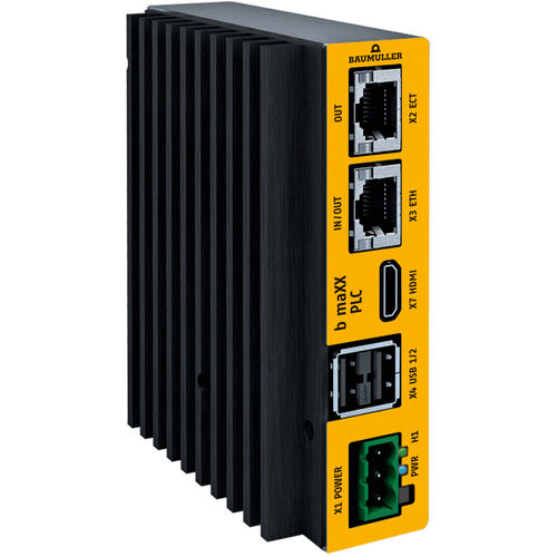 Autómata programable compacto - b maXX PLC IoT - Baumüller Nürnberg GmbH - EtherCAT / en red / de movimiento 3D