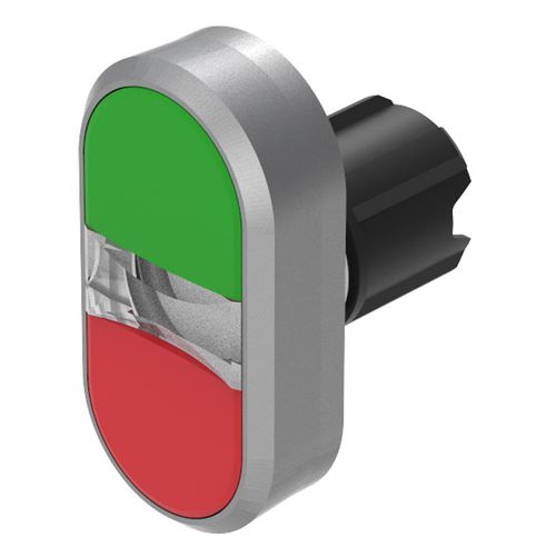 Botón pulsador doble - 45-2K31.36T0.000 - EAO France - táctil / IP67 / IP69K