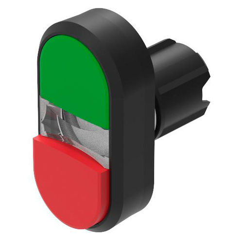 Botón pulsador doble - 45-2J31.15T0.000 - EAO France - táctil / IP67 / IP69K