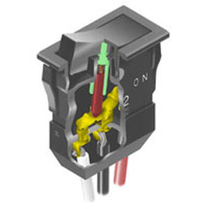 Interruptor basculante - WR series - NKK Switches - unipolar / resistente al agua / IP67