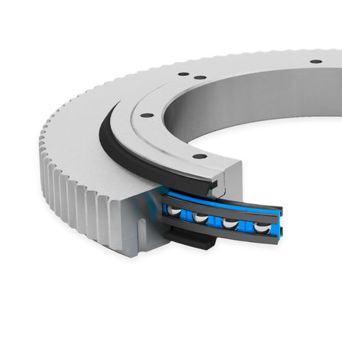 Corona giratoria con dientes exteriores - LVE series - Franke GmbH - de bolas de cuatro puntos de contacto / de una sola hilera / de cuatro puntos de contacto