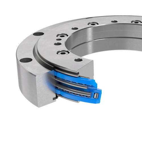Corona giratoria sin dientes - LVG series - Franke GmbH - de rodillos / de dos hileras / de contacto oblicuo