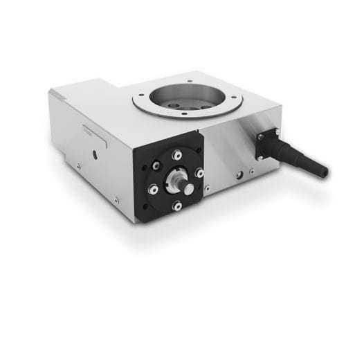 Mesa rotativa de tornillo sin fin - LTA series - Franke GmbH - accionada por motor / horizontal / CNC