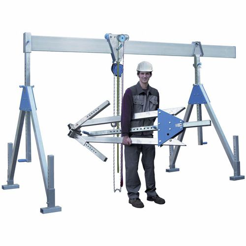 Pórtico para taller - CS-SKE series - Carl Stahl GmbH - de aluminio / monorriel