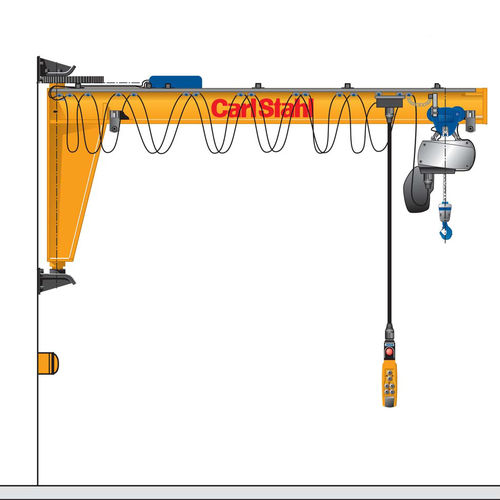 Grúa pluma de pared - CS/VW series - Carl Stahl GmbH - rotativa / de elevación