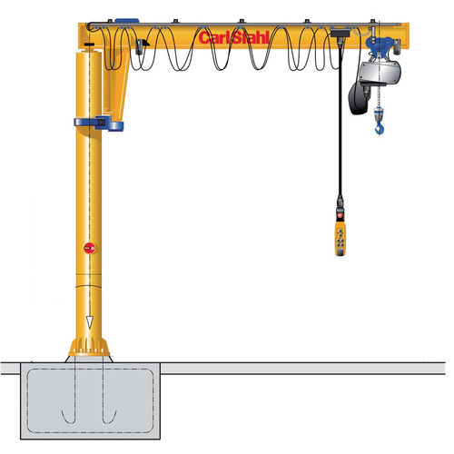 Grúa pluma de columna - CS/VS series - Carl Stahl GmbH - de elevación