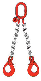 Eslinga de cadena - 6280.20 series - Carl Stahl GmbH - 2 ramales / de metal