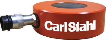 Cilindro hidráulico - HVL series - Carl Stahl GmbH - de simple efecto / plano