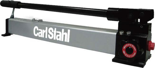 Bomba hidráulica de pistón - HP series - Carl Stahl GmbH - con pedal