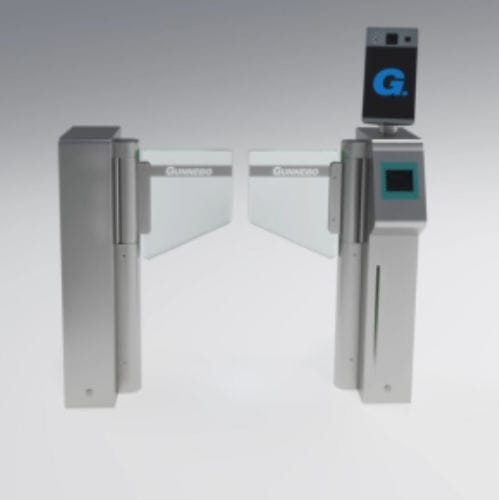 Portón abatible - AFL Ultra - Gunnebo - automático
