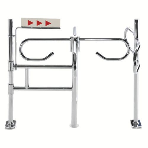 Portón manual - TurnOGate - Gunnebo - horizontal / para control de acceso / de seguridad