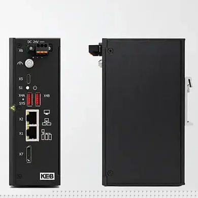 PC Edge - C6 E32 - KEB Automation KG - en riel DIN / Intel Atom® x7433RE / Ethernet