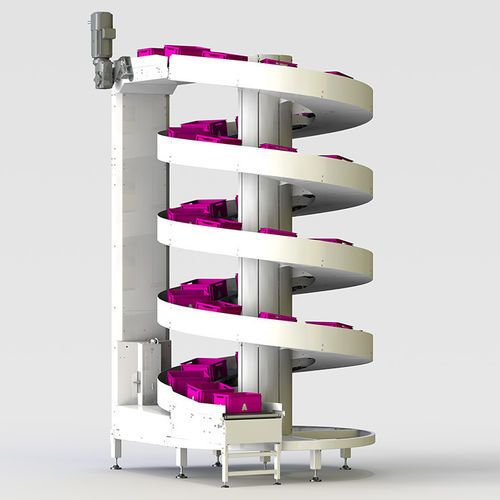 Transportador de banda - APOLLO VTS B.V. - vertical / de espiral / para manipulación