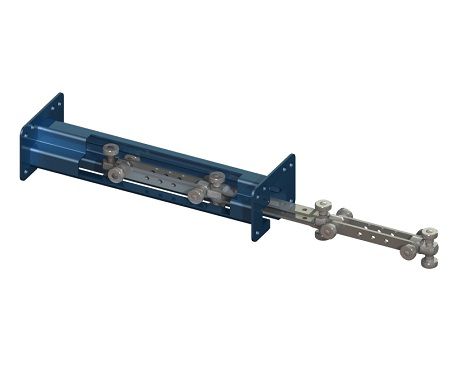 Transportador con cadena - K8 - RAIL TECHNIEK - aéreo / horizontal / modular