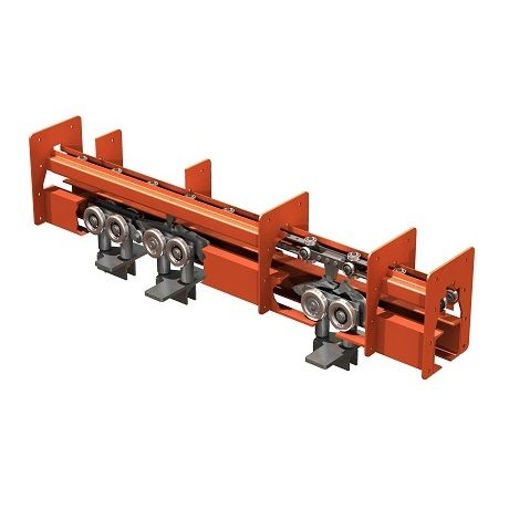 Transportador con doble carril - T5 - RAIL TECHNIEK - horizontal / vertical / modular
