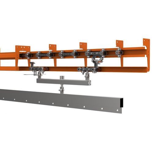 Sistema de transporte para fardos pesados - T1 - RAIL TECHNIEK - para cadena transportadora / de orugas / automatizado